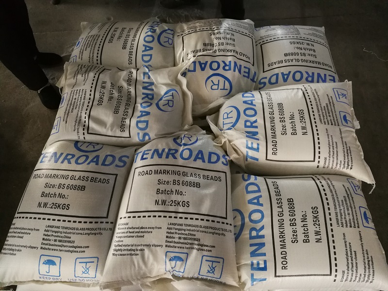 Tenroads glass bead package