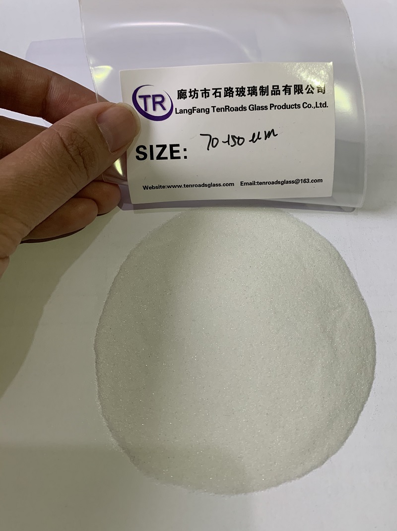 Sandblasting glass beads 70-150 um