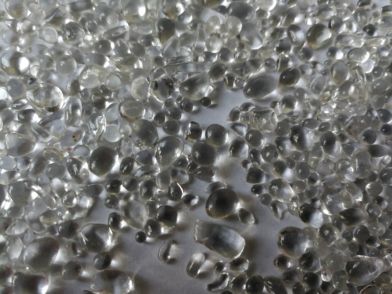 Glass Beads VS Crushed Glass and When to Use Them